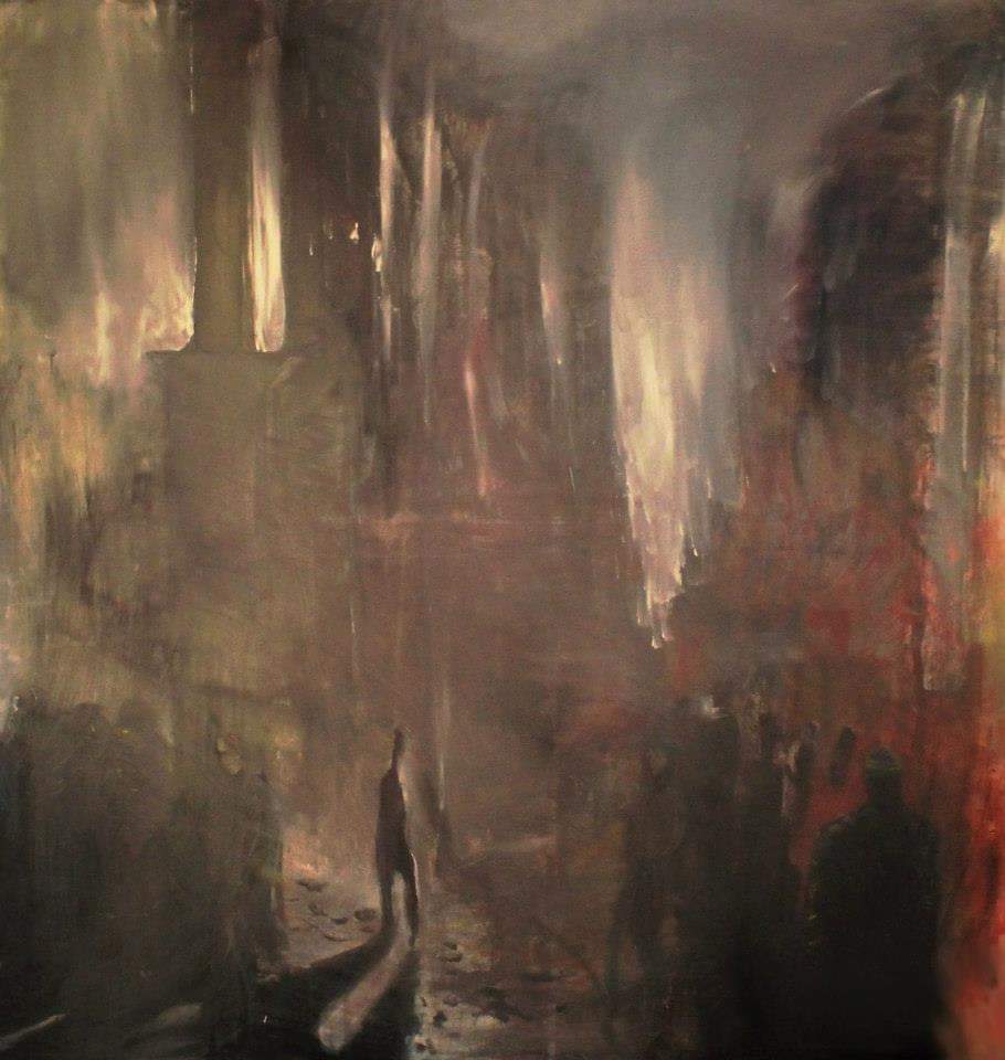 Festa — Acrylic on canvas, 2013. Eugenio Dallari